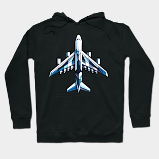 Geometric Jumbo | Boeing 747 Tee Hoodie